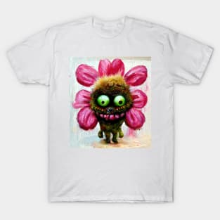 Cute flower plant monster T-Shirt